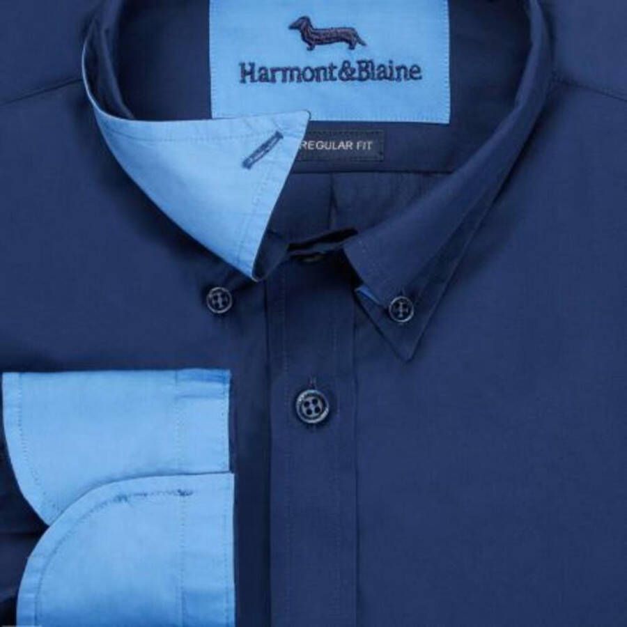 Harmont & Blaine Casual overhemd Blauw Heren