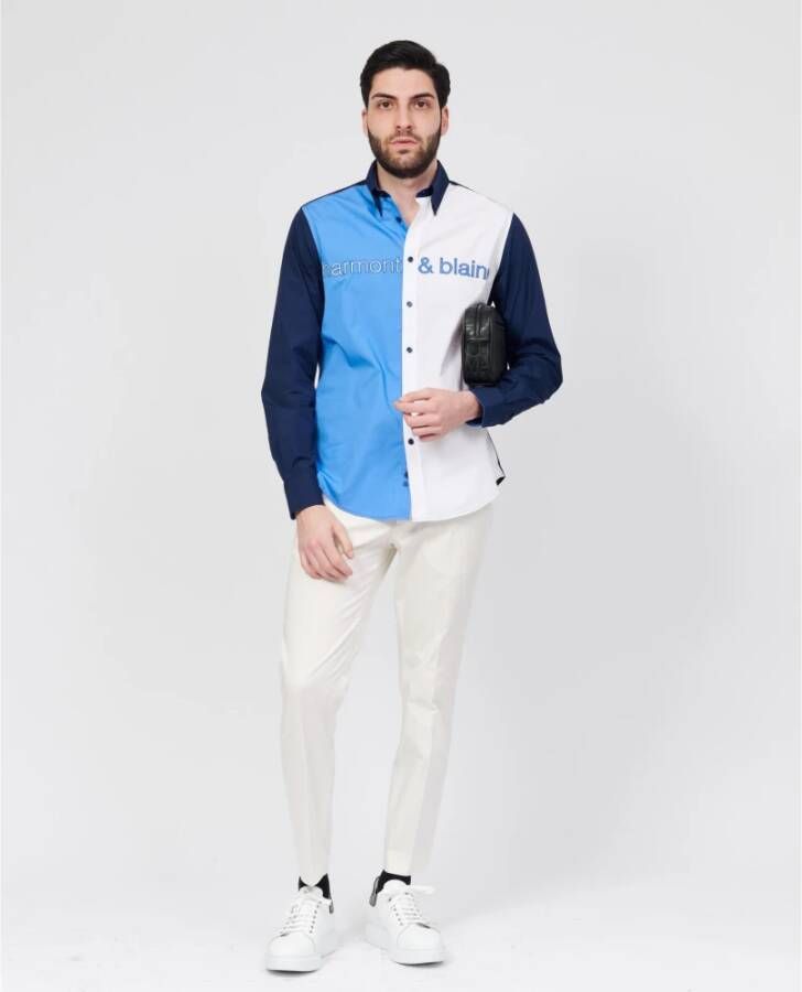 Harmont & Blaine Casual overhemd Blauw Heren