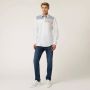 Harmont & Blaine Heren Overhemd van Katoen met Contrast Patches White Heren - Thumbnail 3