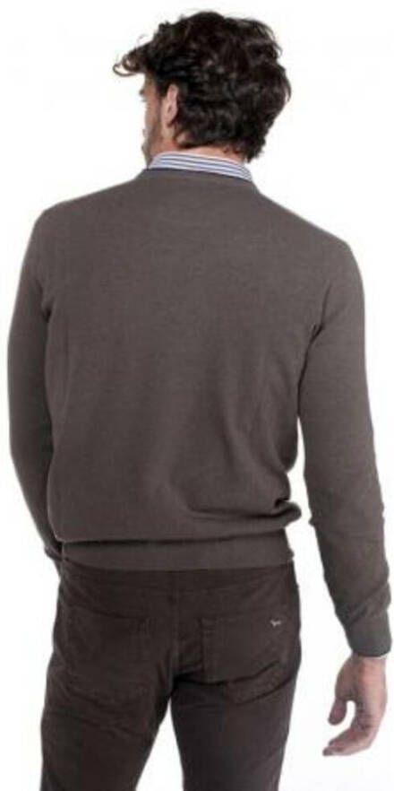 Harmont & Blaine Trui met ronde hals Bruin Heren