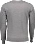 Harmont & Blaine Grijze Katoenen Trui Lange Mouwen Ronde Hals Logo Gray Heren - Thumbnail 2