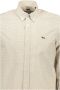 Harmont & Blaine Retro Crg026011792 micro design shirt Beige Heren - Thumbnail 2