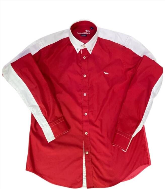 Harmont & Blaine Overhemd Rood Heren