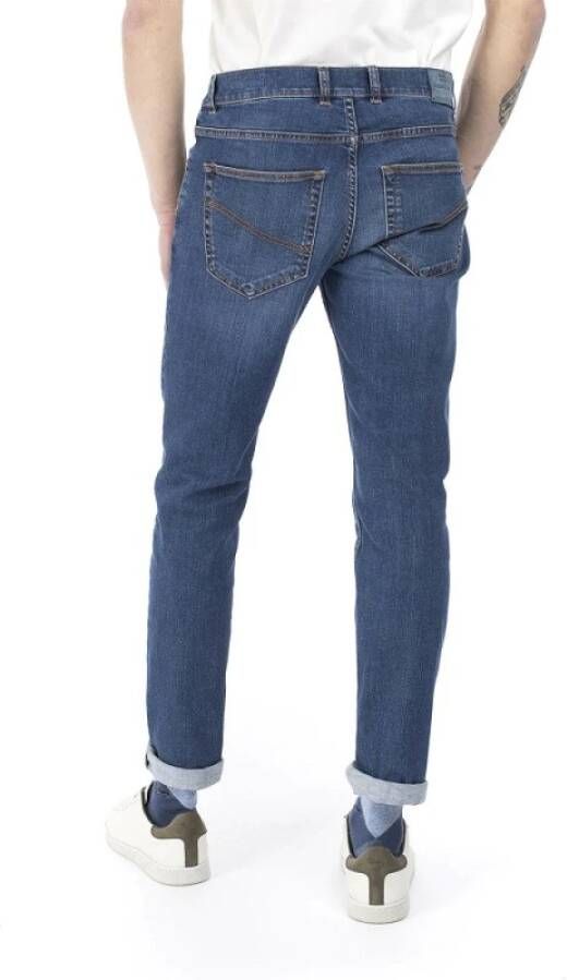 Harmont & Blaine Slim-fit Jeans Blauw Heren