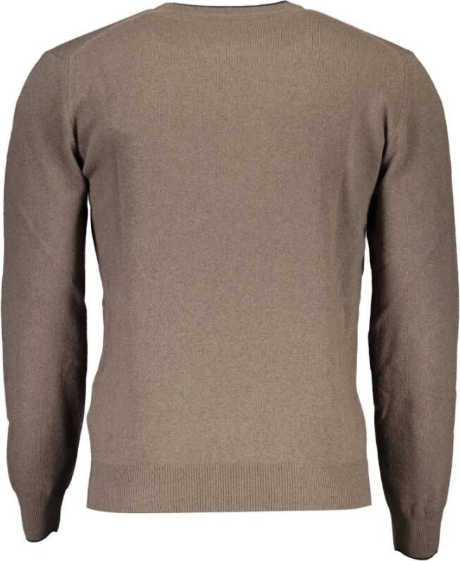 Harmont & Blaine Wool Sweater Bruin Heren