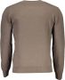 Harmont & Blaine Bruine Trui met Lange Mouwen en Contrastdetails Brown Heren - Thumbnail 2
