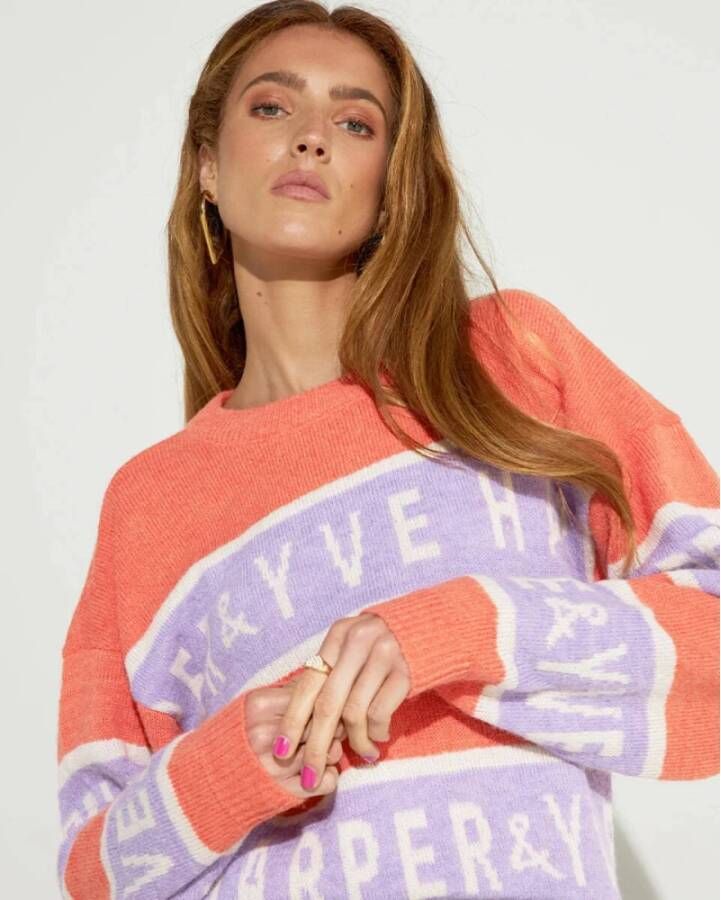 Harper & Yve Pullover Oranje Dames