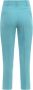 Hebe Studio Cropped Trousers Blauw Dames - Thumbnail 2