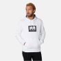 Helly Hansen Zachte biologisch katoenen hoodie met geborstelde fleece voering White Heren - Thumbnail 2