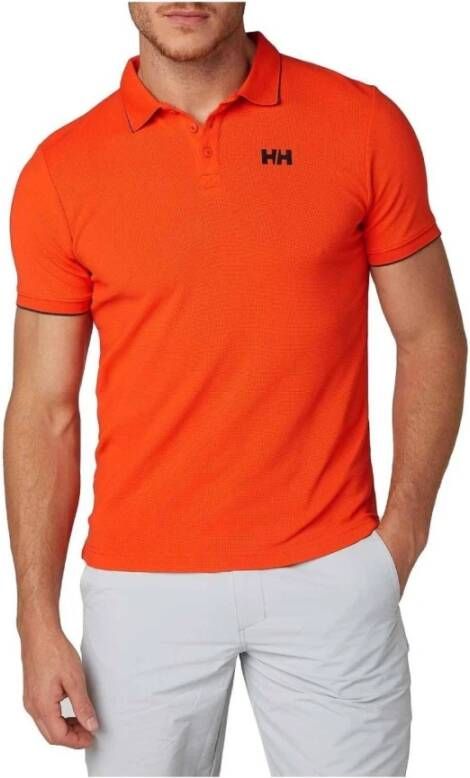 Helly Hansen Polo Shirt Oranje Heren