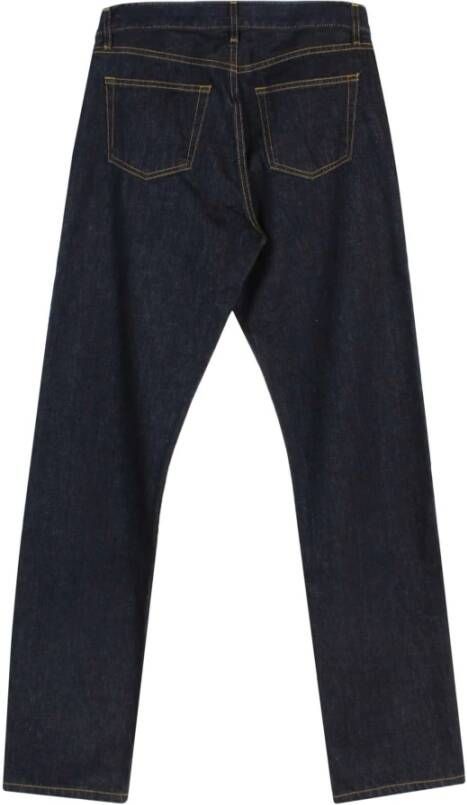 Helmut Lang Straight Jeans Blauw Heren
