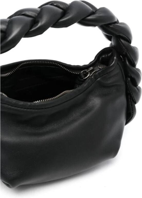 Hereu Zwarte Mini Espiga Schoudertas Black Dames