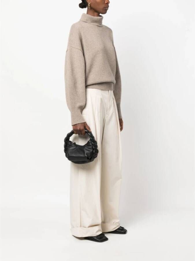 Hereu Zwarte Mini Espiga Schoudertas Black Dames