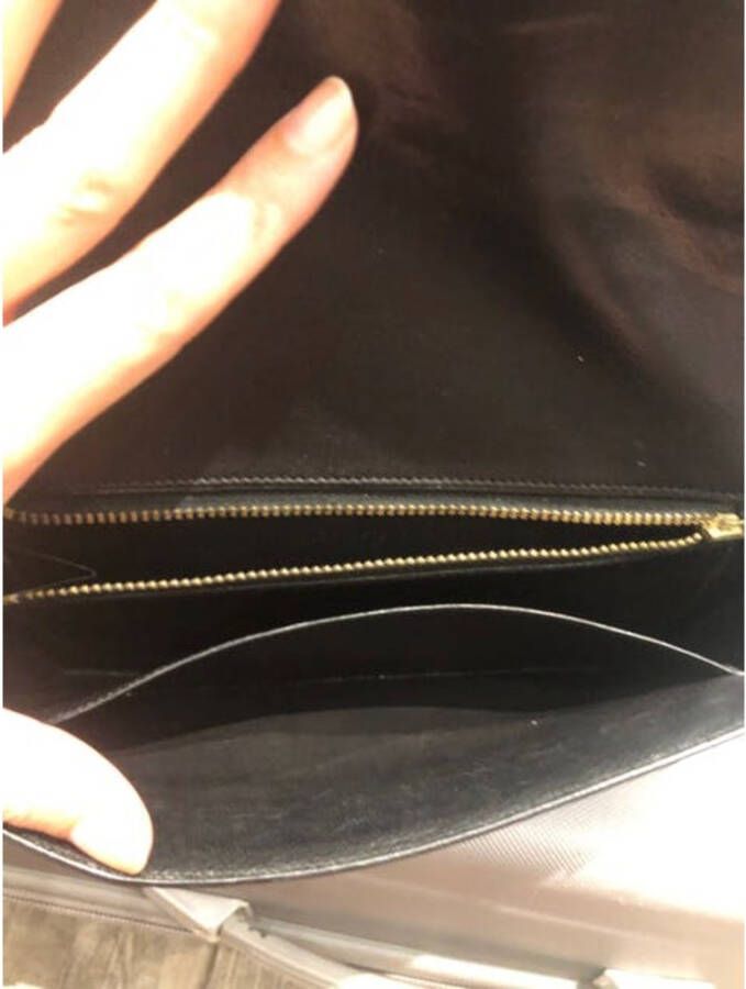 Hermès Vintage Tweedehands schoudertas Zwart Dames
