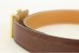 Hermès Vintage Tweedehands riem Bruin Heren - Thumbnail 2