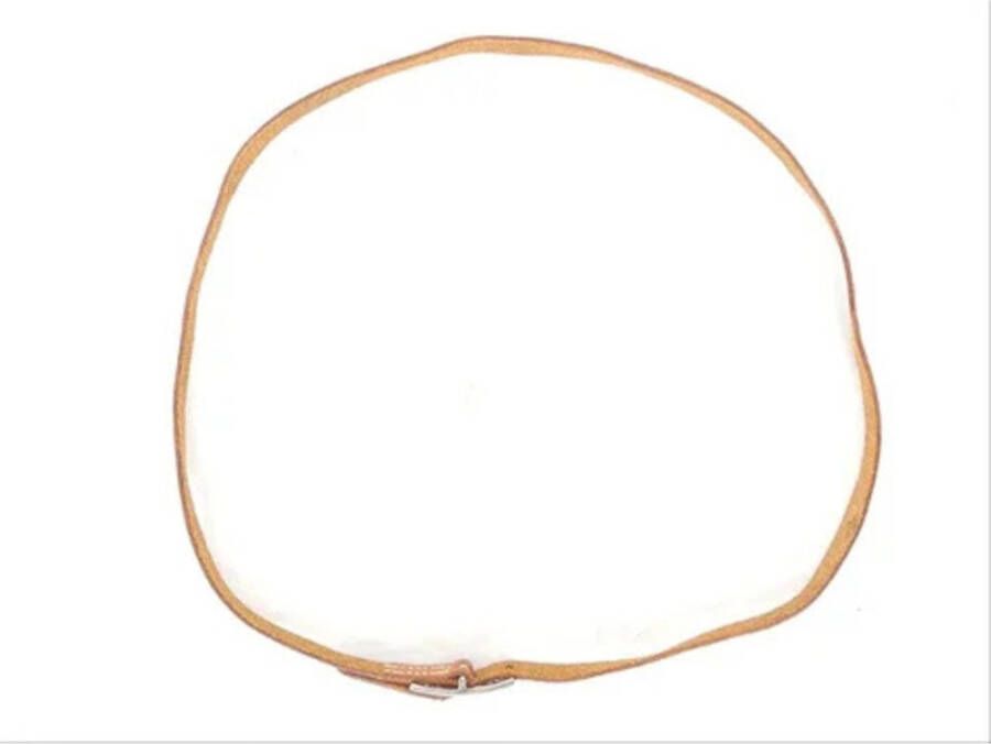 Hermès Vintage Tweedehands riem Bruin Dames