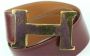 Hermès Vintage Tweedehands riem Bruin Dames - Thumbnail 2