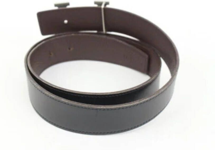 Hermès Vintage Tweedehands riem Zwart Dames