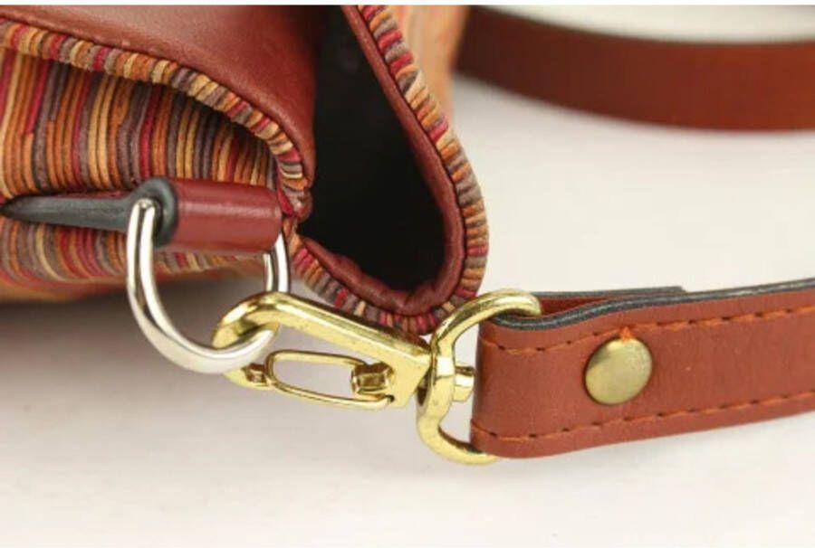 Hermès Vintage Tweedehands schoudertas Bruin Dames