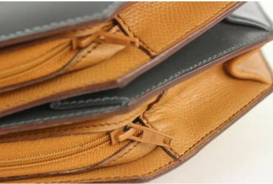 Hermès Vintage Tweedehands schoudertas Groen Dames