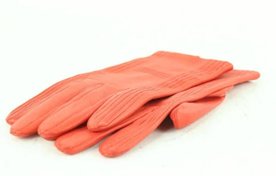 Hermès Vintage Tweedehands accessoire Rood Dames