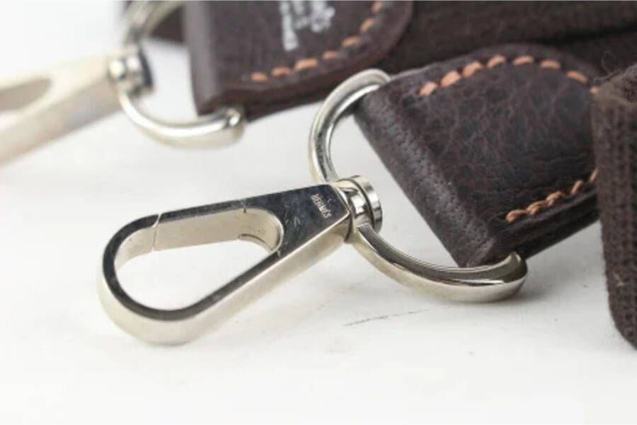 Hermès Vintage Tweedehands accessoire Bruin Dames