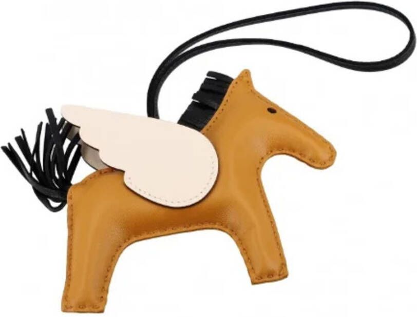 Hermès Vintage Tweedehands accessoire Bruin Dames