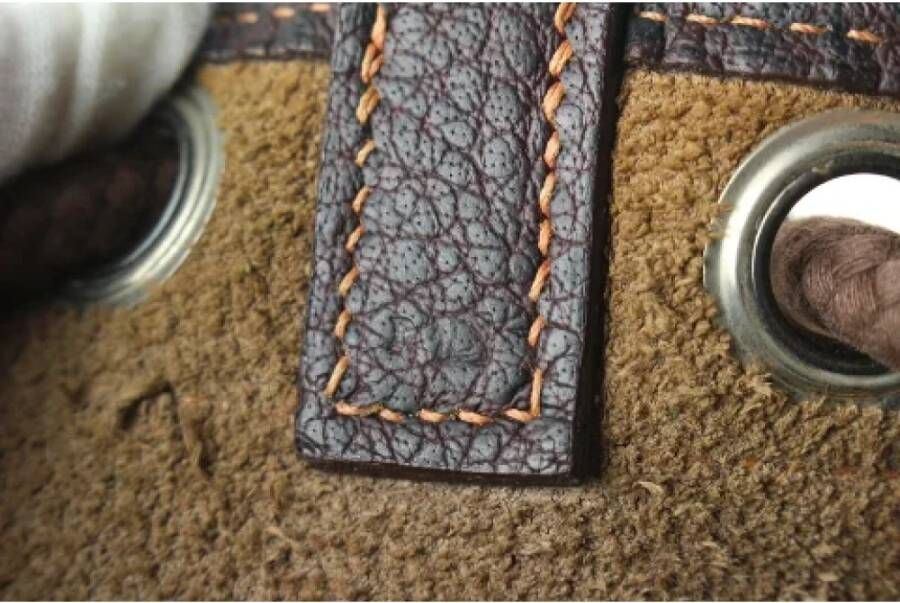 Hermès Vintage Tweedehands schoudertas Bruin Dames