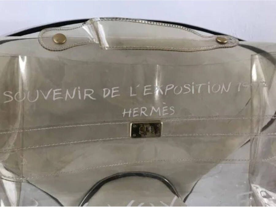 Hermès Vintage Tweedehands handtas Wit Dames