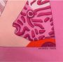Hermès Vintage Pre-owned Canvas scarves Roze Dames - Thumbnail 2