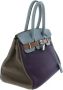 Hermès Vintage Pre-owned Leather handbags Purple Dames - Thumbnail 3