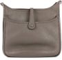 Hermès Vintage Pre-owned Leather shoulder-bags Gray Dames - Thumbnail 3