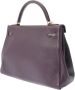 Hermès Vintage Pre-owned Leather shoulder-bags Purple Dames - Thumbnail 1