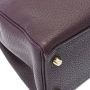 Hermès Vintage Pre-owned Leather shoulder-bags Purple Dames - Thumbnail 7