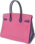 Hermès Vintage Pre-owned Leather shoulder-bags Roze Dames - Thumbnail 2
