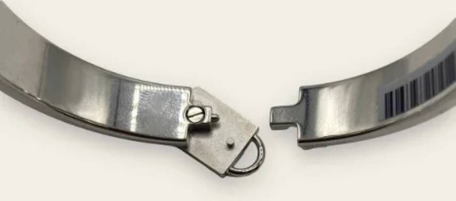 Hermès Vintage Pre-owned Metal bracelets Blue Dames