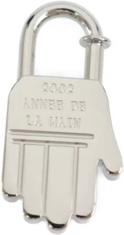 Hermès Vintage Pre-owned Metal key-holders Grijs Dames