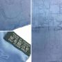 Hermès Vintage Tweedehands Blauwe Zijden Hermès Sjaal Blue Dames - Thumbnail 2