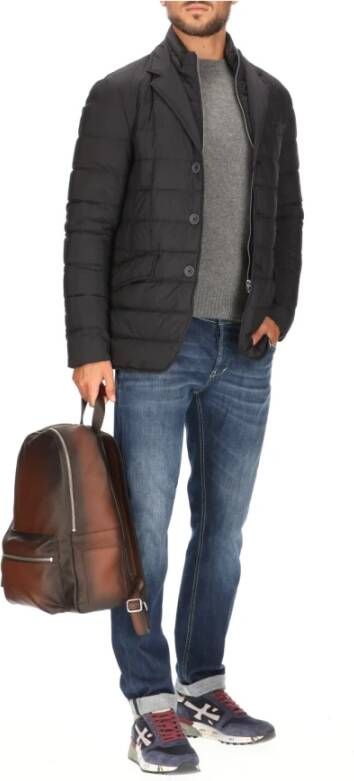 Herno Blauwe Jassen Blue Heren