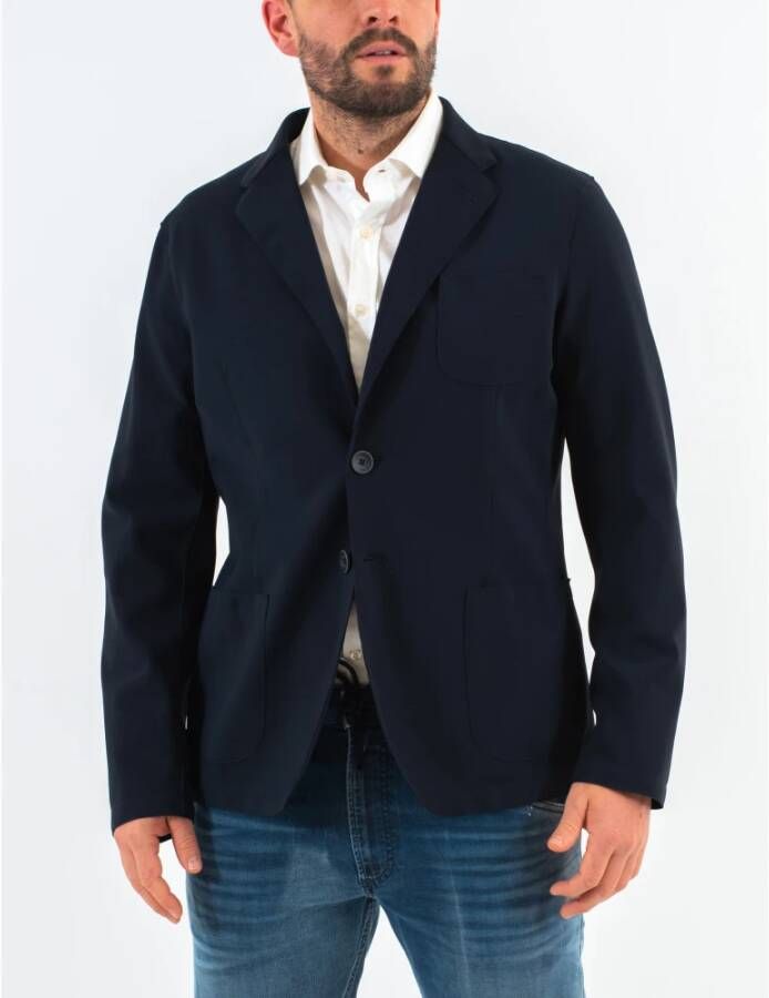 Herno Technische Blazer Blauw Heren