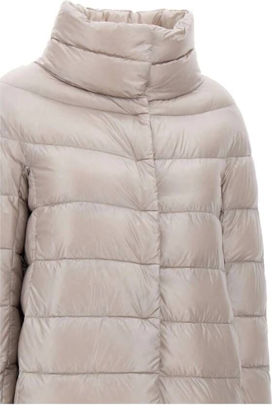 Herno Down Jackets Beige Dames