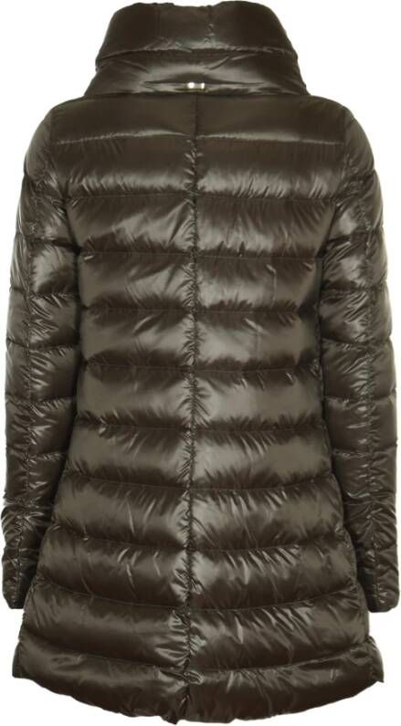 Herno Amelia Donsjas Anthracite Grijs Dames