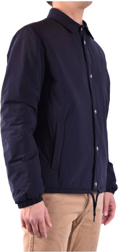 Herno Elastano Poliamida Jas Blauw Heren