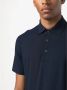 Herno Blauwe Polo Shirt Regular Fit 100% Katoen Blue Heren - Thumbnail 3