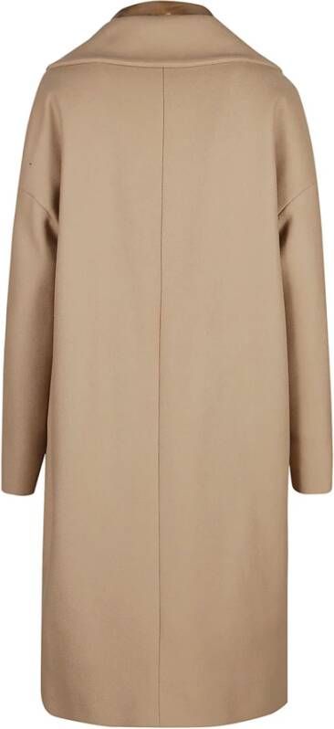 Herno Tijdloze Ecowool Trenchcoat Bruin Dames