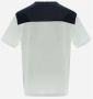 Herno Bicolor T-Shirt met Tashino Design White Heren - Thumbnail 2