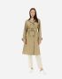 Herno Trench Coats Beige Dames - Thumbnail 2