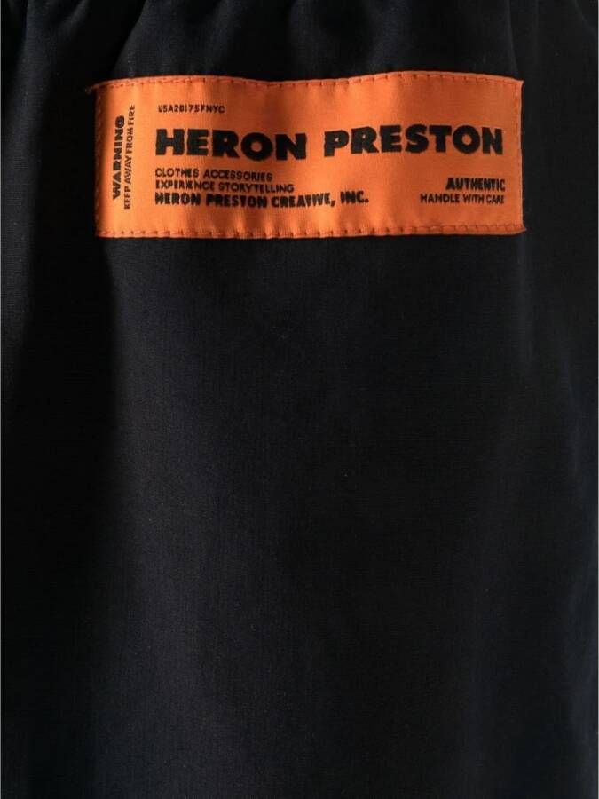 Heron Preston Zwembroek met trekkoord Zwart - Foto 6