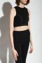 Heron Preston Logo Geborduurde Crop Tanktop Black Dames - Thumbnail 6
