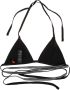 Heron Preston Zwarte Bikini Top met Strass Steentjes Black Dames - Thumbnail 2